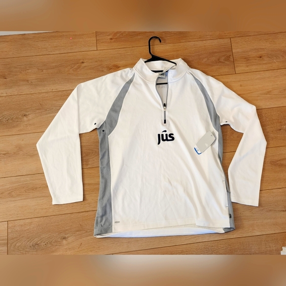 ALO Yoga Other - Alo Yoga White and Gray Long Sleeve Top